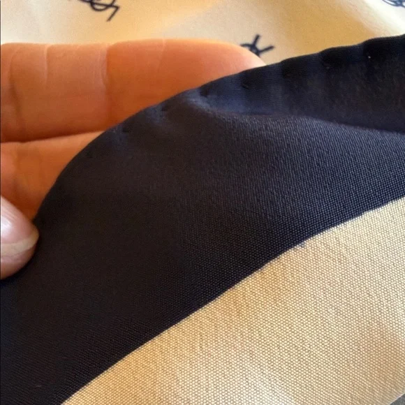 YSL Monogram Silk Scarf - Picture 6 of 9